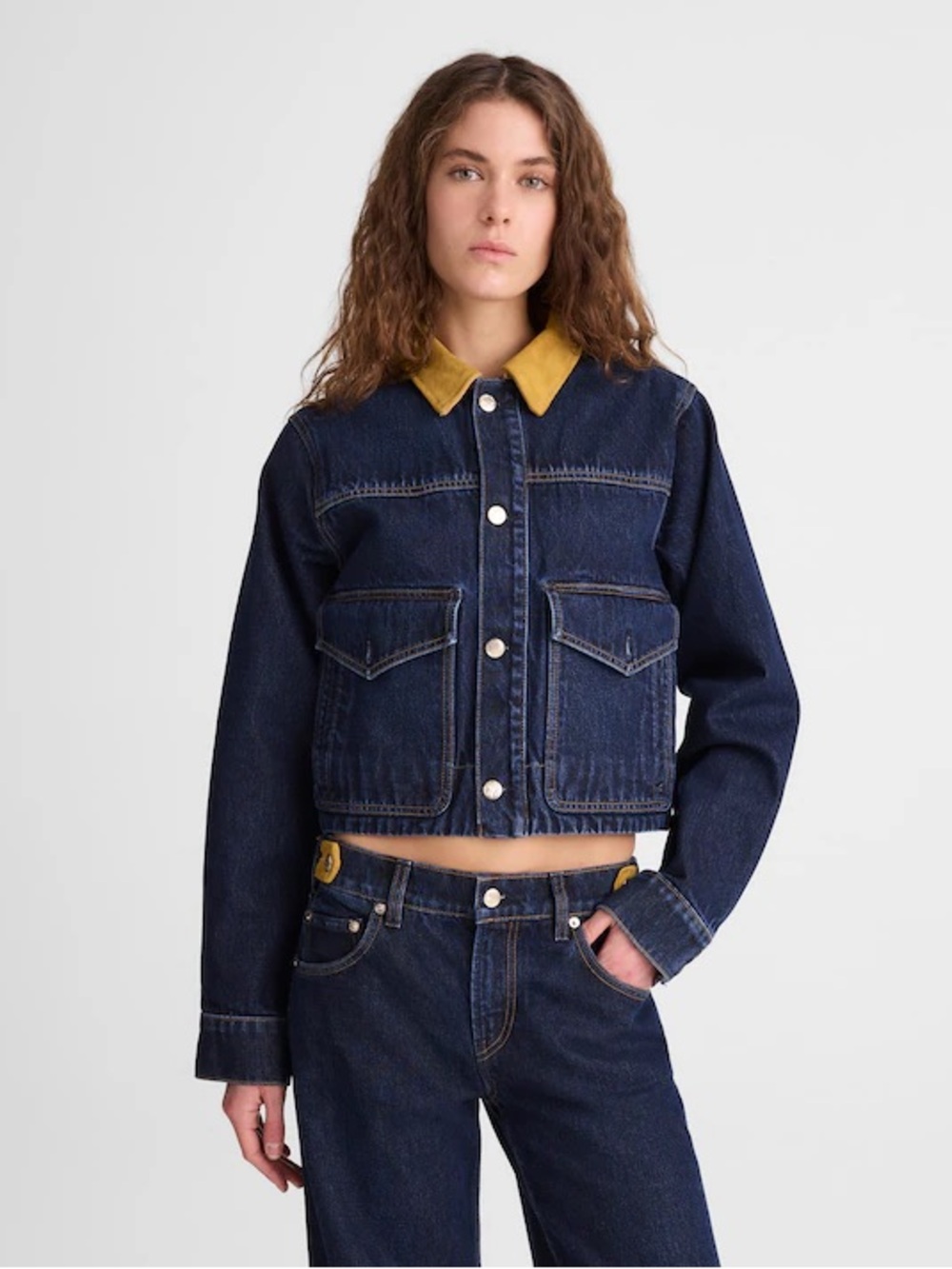 Madewell x Benjamin Talley Smith The Allerton Denim Jacket Wells Wash Sz XS NWT